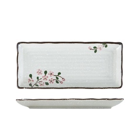 酱有好物 印象樱花长方盘 10寸